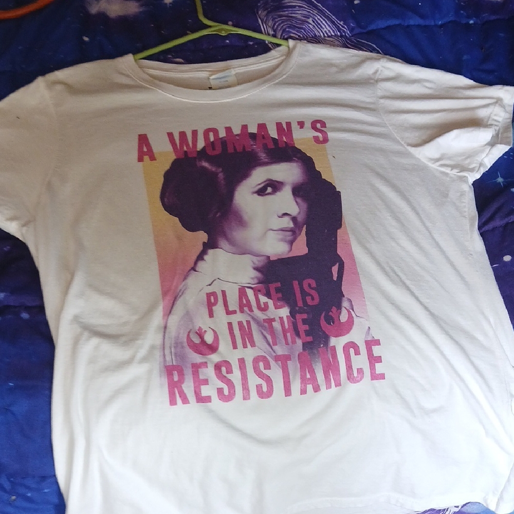Women's White Graphic Tee
